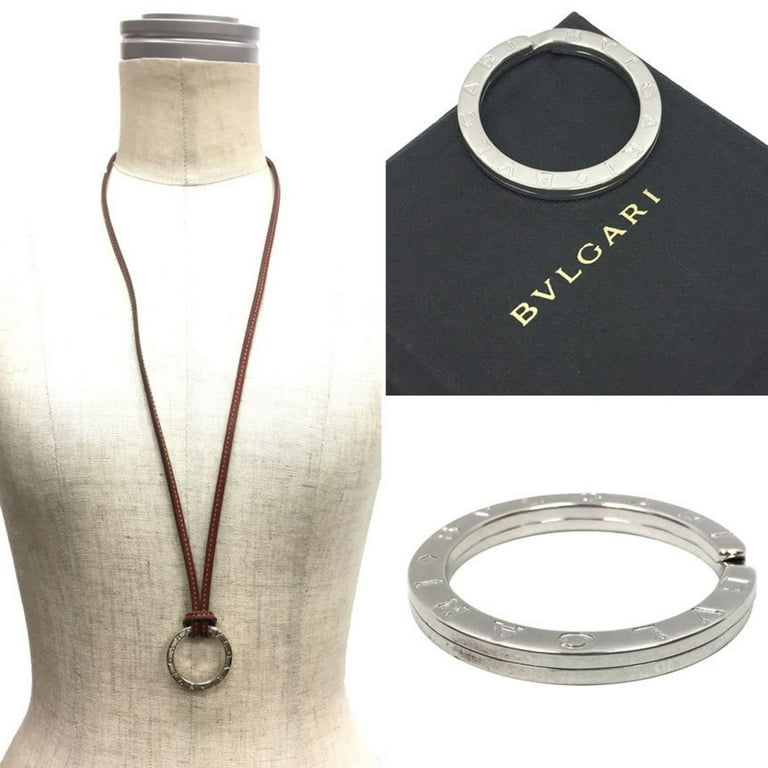 【未使用】BVLGARI キーリング SV925 ペンダント 大人気 Pre-Owned BVLGARI Key Ring Pendant Silver SV925 (Good