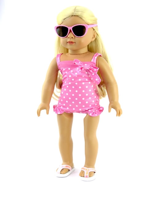Fits American Girl Dolls Teal Cat Sunglasses for 18/'/' dolls