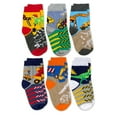 thumbnail image 2 of Jefferies Socks Boy's Dinosaur Construction Crew Socks 6 Pair Pack, 2 of 6