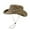 Khaki, variant on PMVFHDE Breathable Wide Brim Boonie Hat For Outdoor Bucket Hats Mesh Design Travel Fishing Sun Block And Durable Black