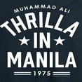 thumbnail image 3 of Muhammad Ali - Boxing Legend - Thrilla In Manilla - Men's Long Sleeve T-Shirt, 3 of 5