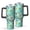 Pioneer Flower Floral-1, variant on 40oz Pioneer Flower Floral Print Pattern Insulated Tumbler with Handle, BPA-Free Leak Proof Lid and Straws, Double Wall Vacuum, Hot 12h/Cold 34h