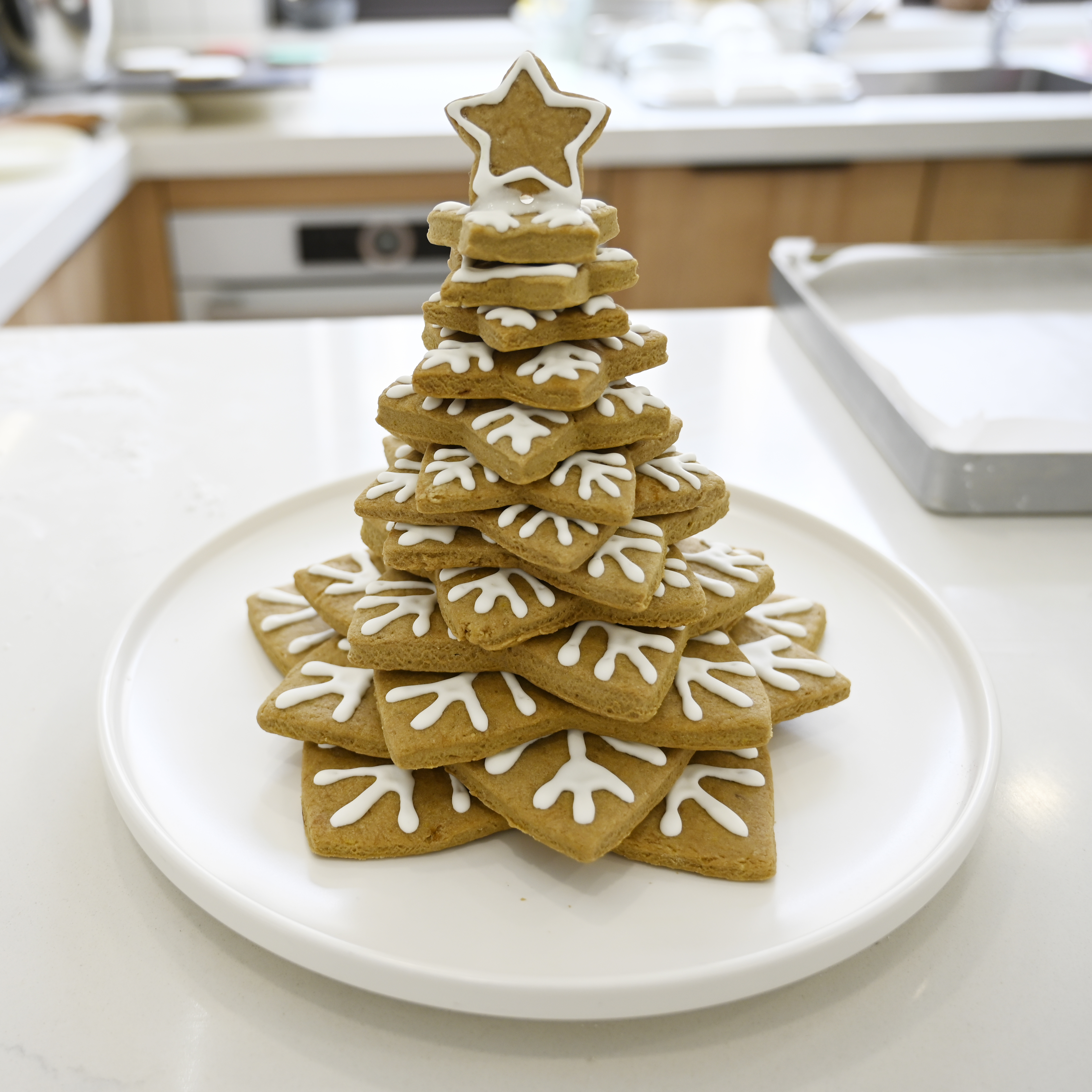 Holiday Time Stacked Tree Cookie Cutter Set, 10 Pieces