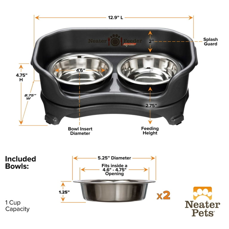 Neater Feeder Bowls Neater Feeder Deluxe Model Mess-Proof Dog
