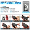 thumbnail image 3 of BINB ROAD Compatible avec Housse de Protection en TPU Souple pour X1 X3 X5 X6 1 2 5 7 Series - Rouge, 3 of 9
