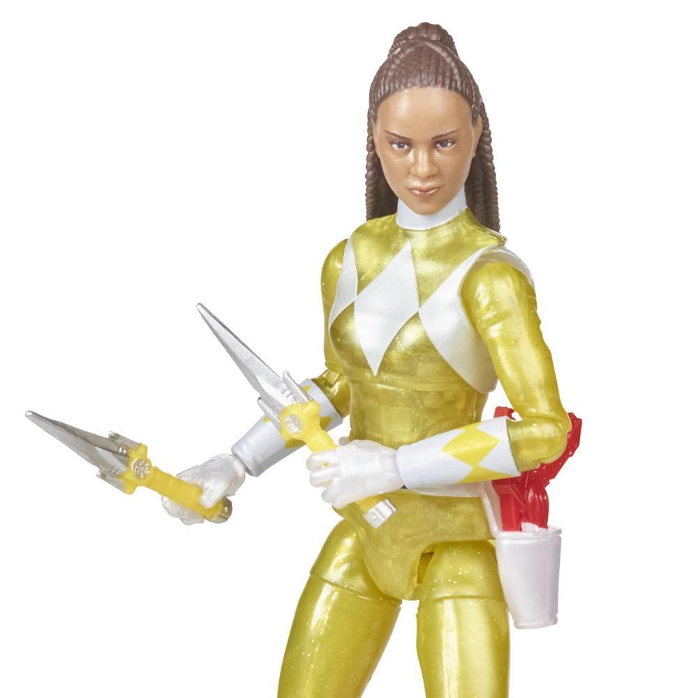 Power Rangers Lightning Collection Mighty Morphin Metallic Yellow Ranger  6-Inch Premium Collectible Action Figure Toy - Walmart.com