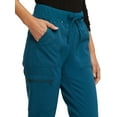 thumbnail image 4 of Scrubstar Women's Ultimate Stretch Twill Yoga Drawstring Cargo Jogger Scrub Pant, 4 of 7