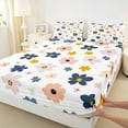 thumbnail image 3 of Castle Fairy Chic Flowers 4pcs Bed Sheets for Female Men Women,Spring Garden King Sheets,Floral Blossoms Super Cozy Sheet Set,Breathable Home Decor, 3 of 7
