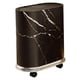 thumbnail image 4 of Cubo de basura con ruedas extraíbles, cesta para basura, ahorra espacio, tapa sellada. Negro, 4 of 9