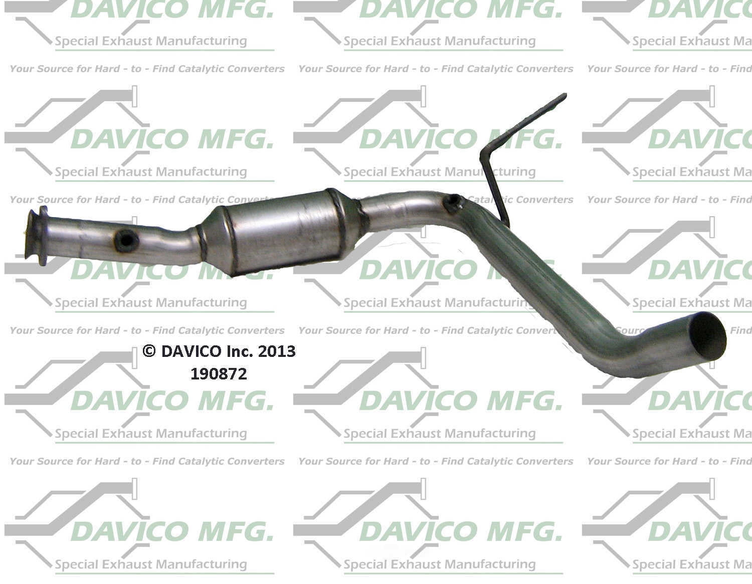 Davico Mfg 190872 Direct-Fit Catalytic Converter