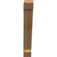 thumbnail image 2 of Ekena Millwork 6"W x 42"D x 42"H Traditional Slat Rough Sawn Bracket, Western Red Cedar, 2 of 4