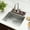Coffee Beans, variant on Faucet Mat for Kitchen Sink 15'' Sink Splash Guard Mat Super Absorbent Fast Drying Drain Pad Colorful Nebulae Mixture