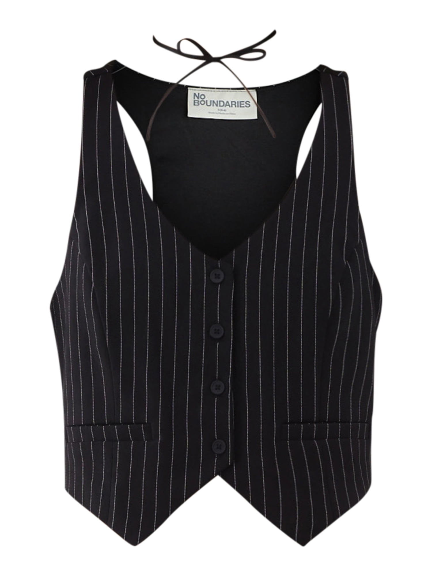 No Boundaries Vest and Mini Skirt Set, 2-Piece, Women’s