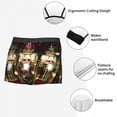 thumbnail image 7 of Sexy Christmas Nutcracker Trio Boxers Shorts Panties Underpants Comfortable Nutcrackers Cartoon Toy Soldier Briefs Underwear, 7 of 7