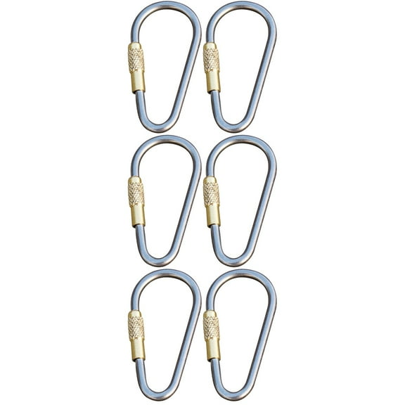 3 Pieces Camping Climbing Carabiner Hook Heavy Duty Hooks