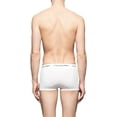 thumbnail image 3 of Calvin Klein Mens Underwear Cotton Stretch Trunk 3 Pack Medium White/Red/Blue, 3 of 4
