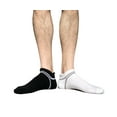 thumbnail image 5 of 12 Pairs Mens Athletic Cotton Low Cut Ankle Breathable Casual Socks with Cushioned Tab for Sneakers Sports Running Jogging Cycling White Size 9-11-10-13, 5 of 5
