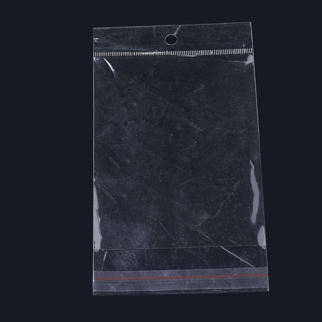OPP Cellophane Bags Rectangle Clear 17.5x6cm Unilateral Thickness: 0.045mm Inner Measure: 12.5x6cm