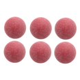 thumbnail image 3 of OHOIOLLA Small Table Football 6Pack Red Plastic Balls for Table Games Accessories, 3 of 7
