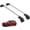Silver, variant on ERKUL Roof Rack Cross Bars for BMW X5 F15 2014-2018 | Aluminum Crossbars with Anti Theft Lock for Rooftop | Compatible with Flush Rails - Black