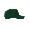 thumbnail image 4 of Top Headwear  Men's Plain Baseball Cap - Adjustable Solid Color Ball Hat For Men or Women Forest Green, 4 of 4