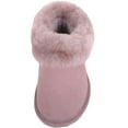 thumbnail image 2 of Womens Genuine Full Sheepskin Boot Slipper with Thick Sheepskin Cuff - Mushroom - US 8, 2 of 7