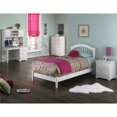 thumbnail image 3 of Atlantic Furniture Windsor Lit Simple XL Broche avec Repose-Pieds en Blanc, 3 of 3