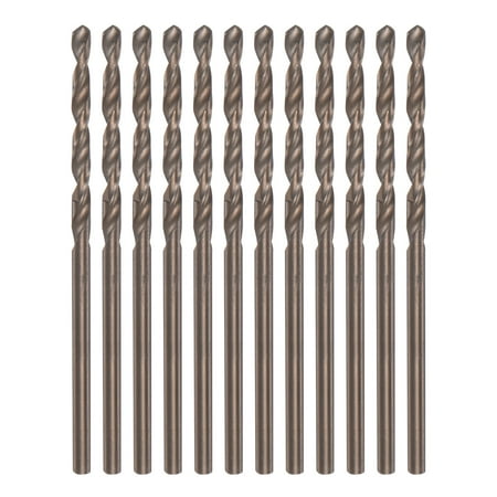 

Uxcell 12pack Cobalt Drill Bits 1.7mm M35 High Speed Steel Metric Twist Drill Bit Straight Shank Jobber Drill Bits