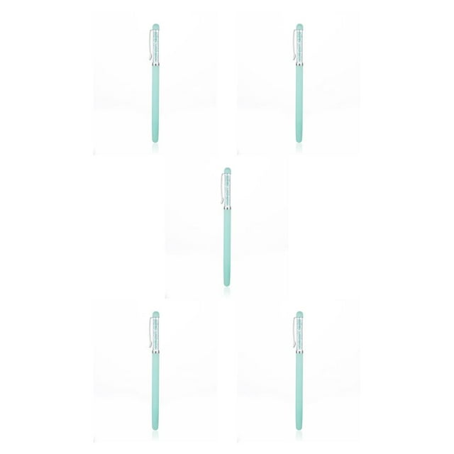 relayinert Stitches Rhinestone Painting Tool Handheld Sticker Accessories Embroidery Professional Replaceable Point Drill Pen Green 5PCS