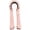 Pink, variant on 2 In 1 Long Braids Bonnet For Sleeping Reduce Friction Frizz Protective Hair Cap