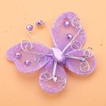 thumbnail image 4 of Mesh Stocking Butterfly24pcs Sheer Mesh Wire Mesh Butterfly Mesh Wire Glitter Butterfly Sturdy Construction, 4 of 8