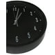 thumbnail image 2 of Reloj de Pared Negro con manecillas Plata 30 cm x 4cm QZ RLNENE, 2 of 6
