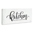 thumbnail image 4 of Stupell Industries Kitchen Always Open Typography Painting Gallery Wrapped Canvas Art Print Wall Art, 30 x 13, 4 of 8