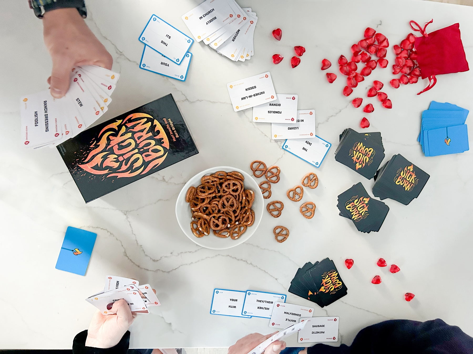 Sick Burn- the Friendly Card Game of Insults