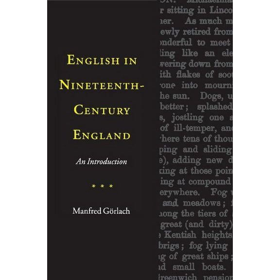 English in Nineteenth-Century England, (Paperback)