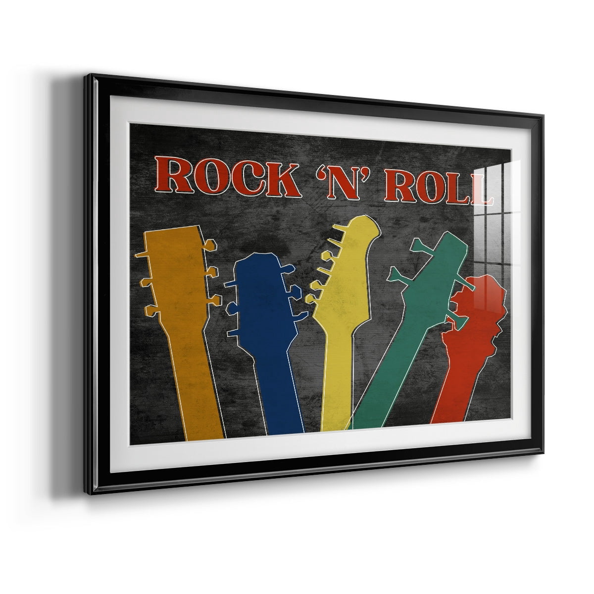 Rock and Roll Premium Framed Print - Ready to Hang