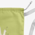 thumbnail image 3 of Simply Daisy Peace Dove 28 x 36 in Green Laundry Bag, 3 of 3