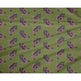 thumbnail image 4 of oneOone Polyester Lycra Fabric Floral & Paisley Block Printed Craft Fabric BTY 56 Inch Wide, 4 of 4