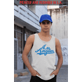 thumbnail image 2 of ShirtBANC Original Los Angeles Letters Mens Tank Top Shirt California Love Tee, 2 of 4
