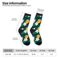 thumbnail image 5 of Yiaed Tropical Fruit Print Great elasticity Crew Socks Sports socks for Men and Women, 5 of 5