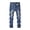 #D, variant on Boy's Skinny Fit Distressed Stretch Washed Fashion Kids Denim Jeans Pants with 5 Pockets Size 5-13 Years