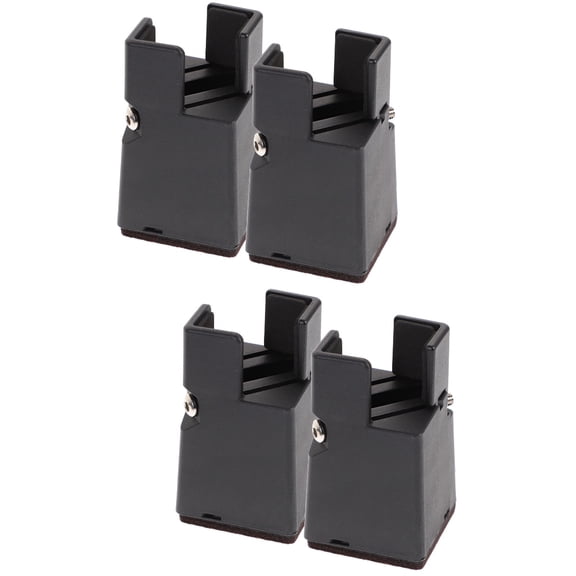 4 Pcs Furniture Desk Legs Risers for Adjustable Base Increased Coffee
