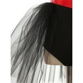 thumbnail image 6 of CHICTRY Girls Halloween Circus Costume Teens Marching Band Uniform Sequins Open Back Tutu Leotard Dress A Red 6, 6 of 7