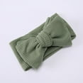 thumbnail image 2 of Tanghaowl And Toddlers Oversized Bow Headband Children's Knitted Knotted Headband Fontanelle Hair Accessories Headflower New Baby Stuff, 2 of 9