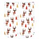 thumbnail image 2 of Calcetines cortos de moda para , calcetín corto de Navidad, transpirable, para niñas, niños y hombres Lindo ciervo blanco Yinane calcetines de dibujos animados para mujer, 2 of 3