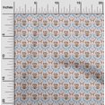 thumbnail image 2 of oneOone Rayon Blue2 Fabric Floral Sewing Material Print Fabric By The Yard 56 Inch Wide, 2 of 4