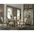 thumbnail image 2 of ACM-64067 - ACME Chateau de Ville Side Chair (Set-2), PU & Antique White, 2 of 3