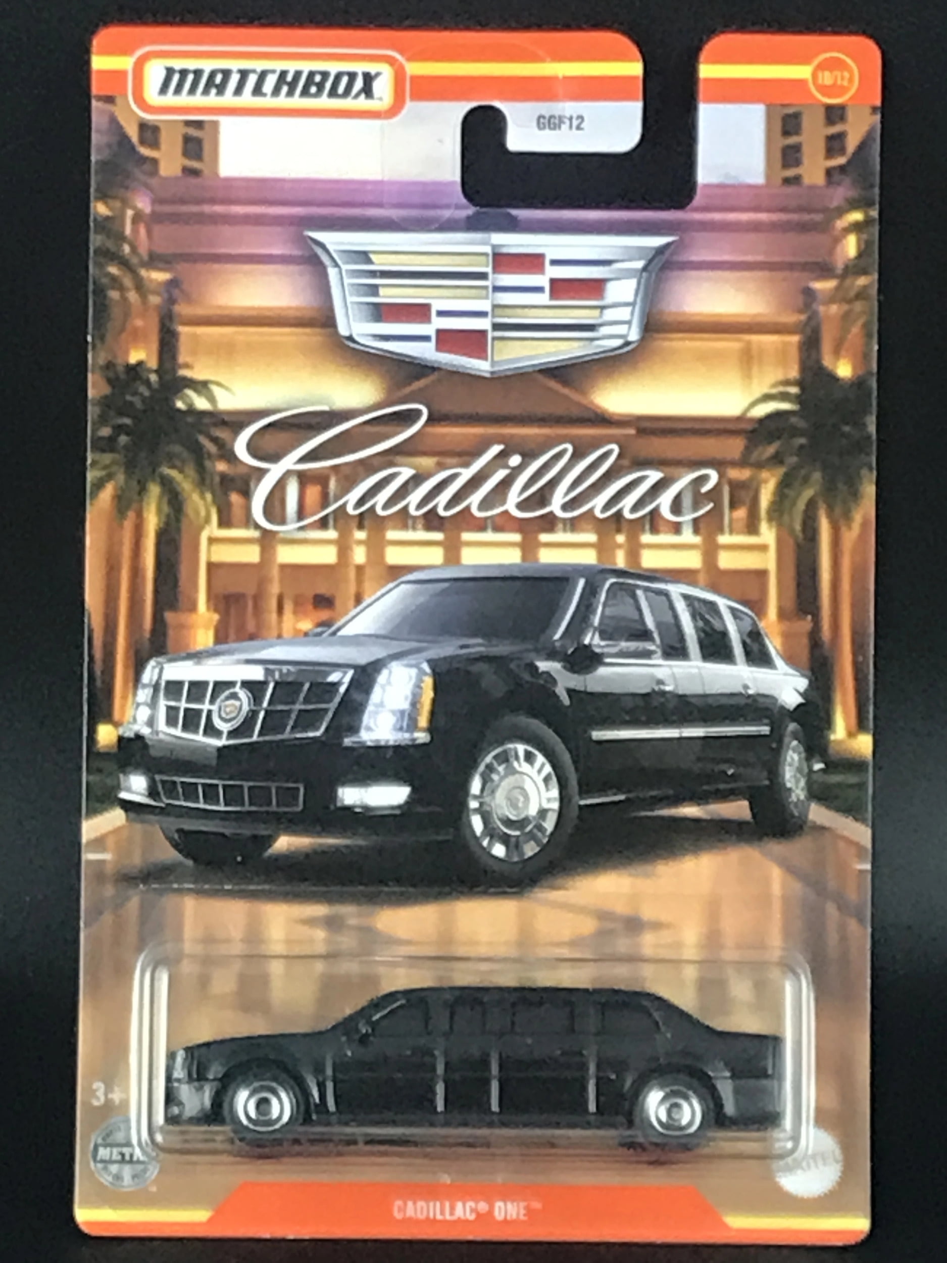 Matchbox 1:64 Scale Cadillac One Limo Vehicle for Toy Car Collectors & Kids 3 Years Old & Up