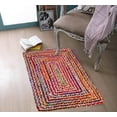 thumbnail image 4 of Alfombra Ramanta Home, algodón, yute, trenzado en chino múltiple, 60 x 90 cm, 4 of 9