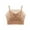 Coffee, variant on Lace Bralette Women Lace Cami Crop Tops Tank Top Lace Half Camisole Bra Adjustable Spaghetti Strap Crop Top Sleeveless Backless Slim Fit Camisole Built in Bra Ladies
